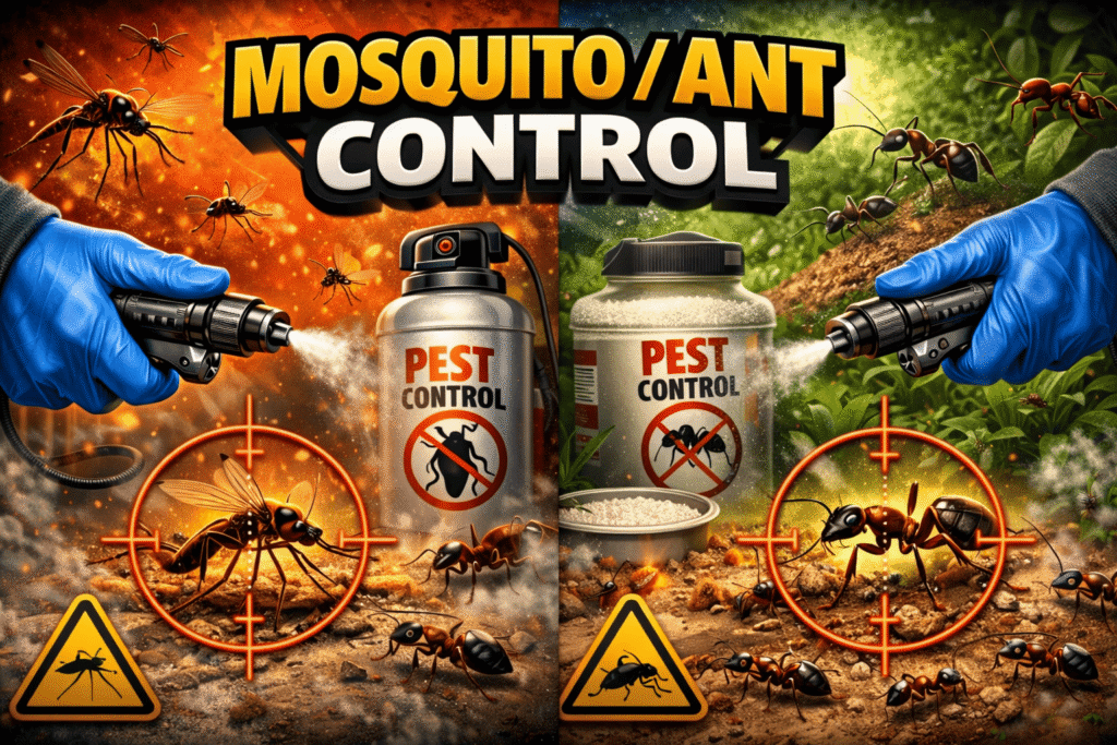 Mosquito / Ant Control