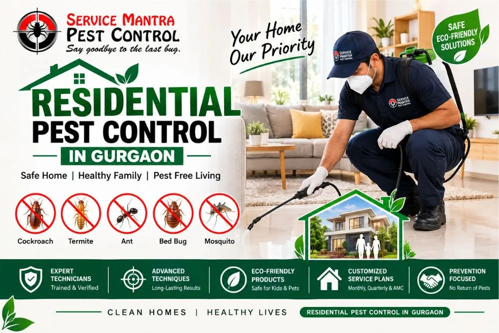 Residential Pest Control in Gurgaon